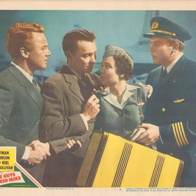 Three Guys Named Mike set of 8 original lobby cards