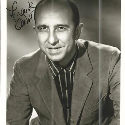 Frank De Vol Signed Photo
