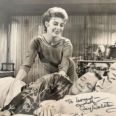 Ray Walston signed photo