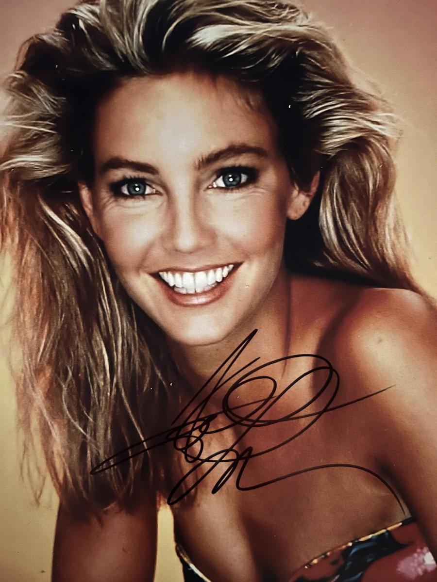 Heather Locklear signed photo