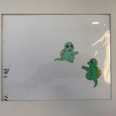 Dink The Dinosaur animation cel