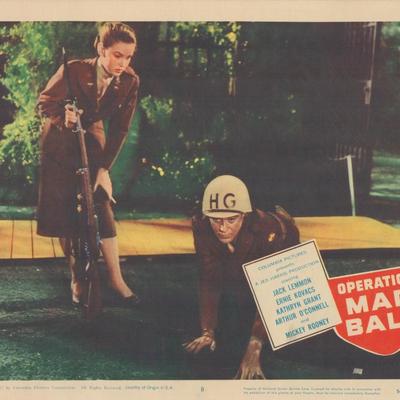 Operation Mad Ball set of 8 original lobby cards