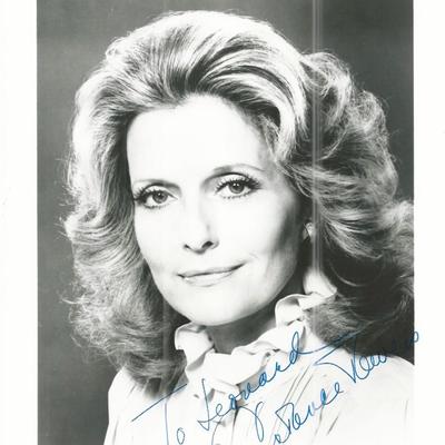 Constance Towers Signed Photo