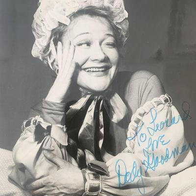 Dody Goodman signed photo
