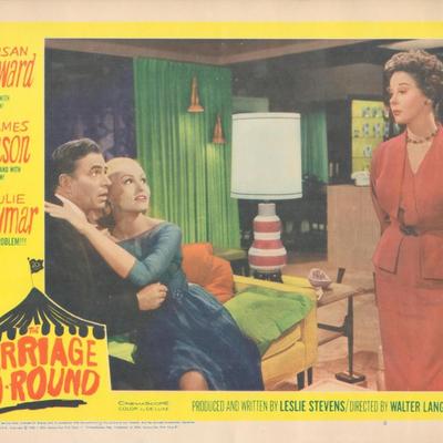 The Marriage-Go-Round set of 8 original lobby cards