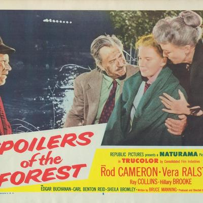 Spoilers of the Forest set of 8 original lobby cards