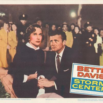 Storm Center set of 8 original lobby cards
