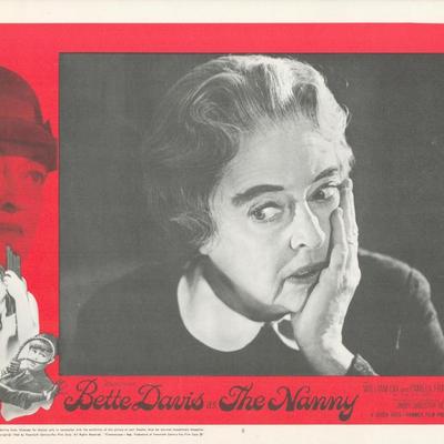 The Nanny set of 8 original lobby cards