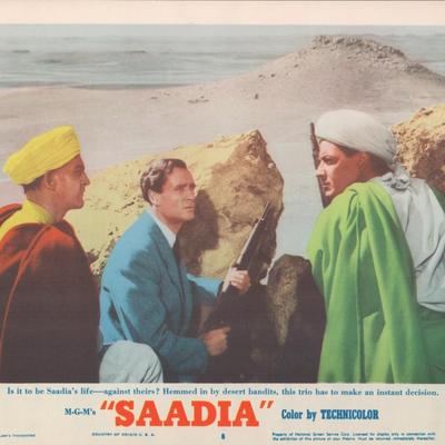 Saadia set of 8 original lobby cards