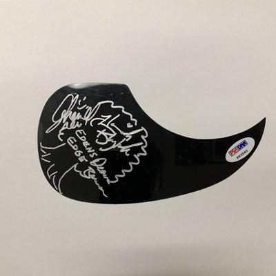 Eden's Edge signed acoustic guitar
