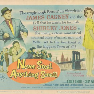 Never Steal Anything Small set of 8 original lobby cards