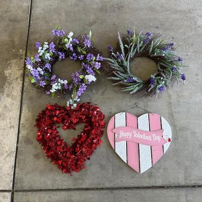 A VARIETY OF WREATHS