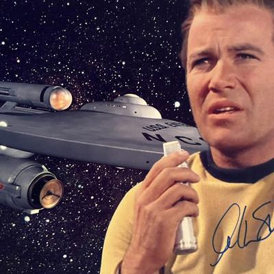 Star Trek cast signed photo