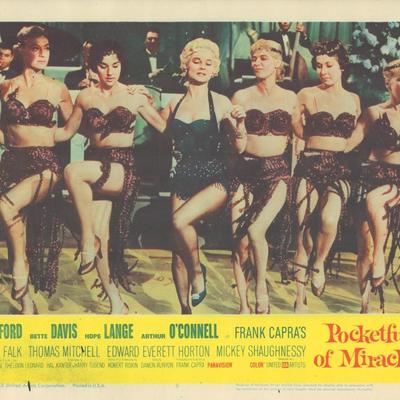 Pocketful of Miracles set of 8 original lobby cards
