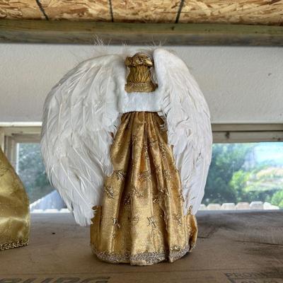 2 TREE TOPPER ANGELS