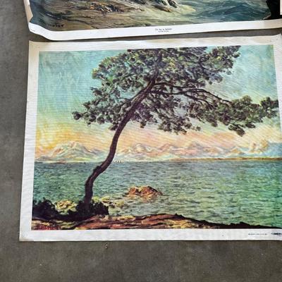 ARTWORK BY EL GRECO, MONET & 1 OTHER