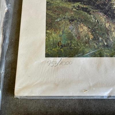 VINTAGE ARTWORK 1 IS SIGNED AND NUMBERED