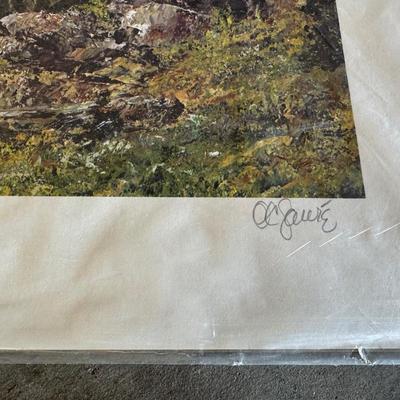 VINTAGE ARTWORK 1 IS SIGNED AND NUMBERED