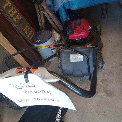 2 mowers. 1 for parts