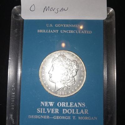 1884 O morgan