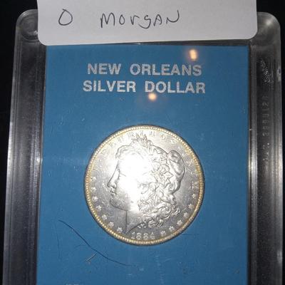 1884 O morgan