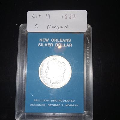 1883 O morgan