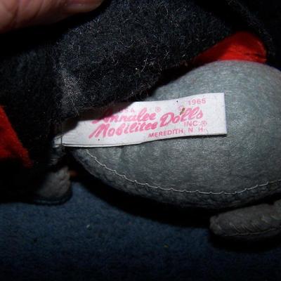 LOT 19 ADORABLE COLLECTABLE ANNALEE HALLOWEEN SPIDER & MOUSE