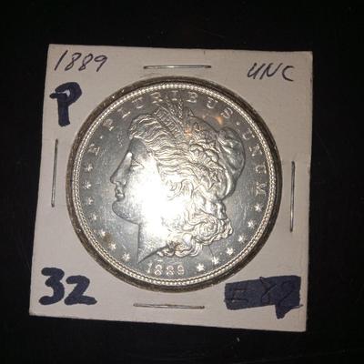 1889 P morgan