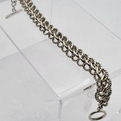 Circle Links Sterling Bracelet 36gr