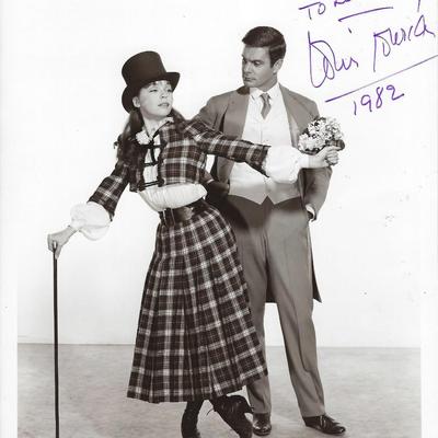 Dracula Louis Jourdan Signed Photo