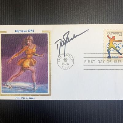 Speed Skater Dan Jansen signed first day cover