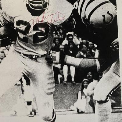 Mercury Morris signed photo