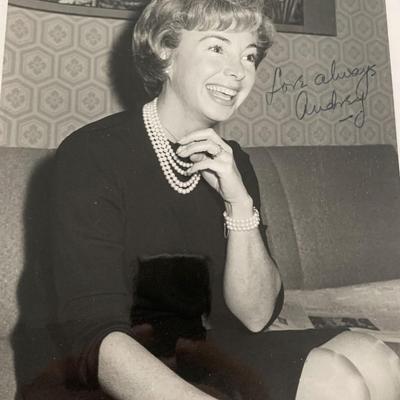 Audrey Meadows signed photo