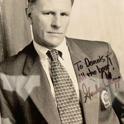 NYPD Blue Gordon Clapp signed photo