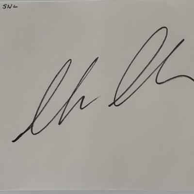 Caddyshack Chevy Chase signature cut. GFA Authenticated