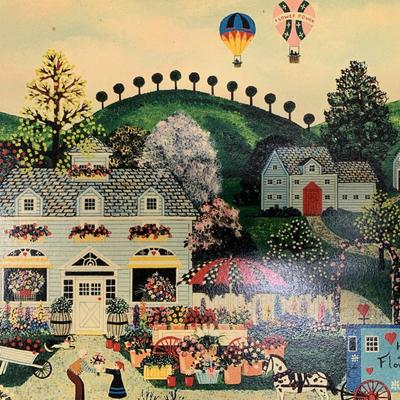 Wooster Scott signed serigraph.