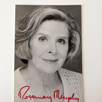 Rosemary Murphy signed photo