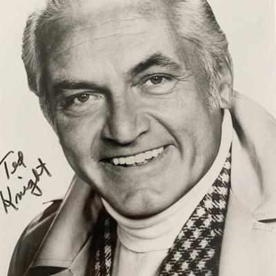 CaddyShack Ted Knight signed photo