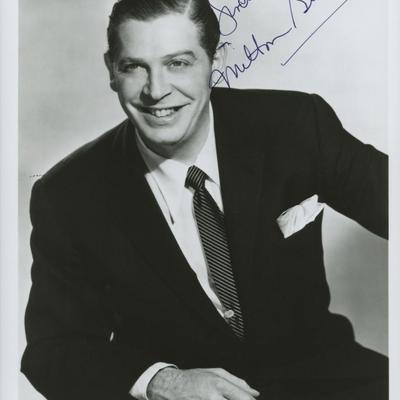 Milton Berle signed photo