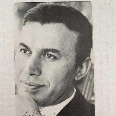 Michael Ansara signed photo 