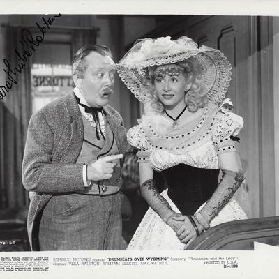 Vera Ralston Signed Photo