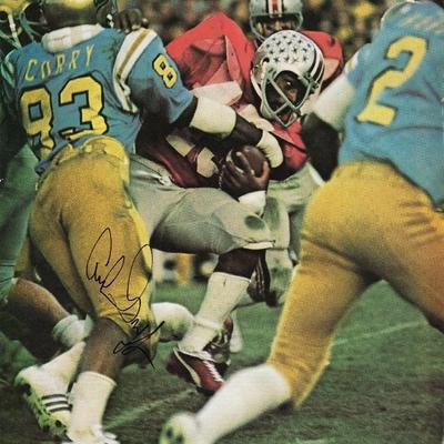 Archie Griffin signed magazine photo