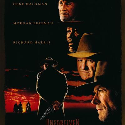 Unforgiven 1992 original double-sided movie poster