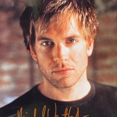 Michael Weatherly signed photo
