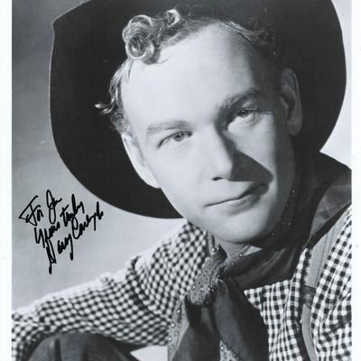 Harry Carey signed photo