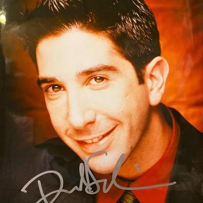 David Schwimmer signed photo