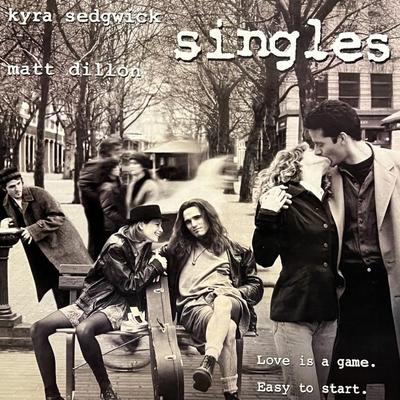 Singles 1992 original double-sided movie poster