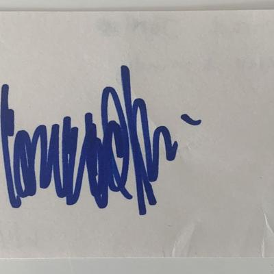 Mork and Mindy Conrad Janis original signature 