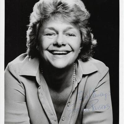 Bonnie and Clydes Estelle Darsons Signed Photo