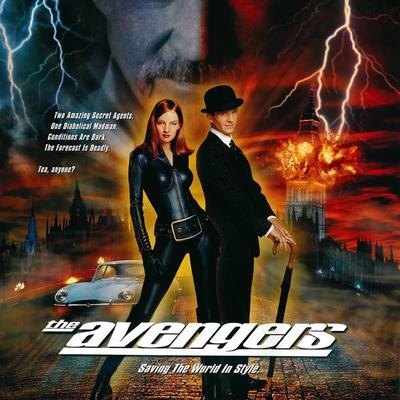 The Avengers  1998 original double-sided movie poster